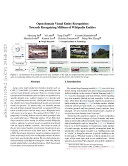 Open-domain Visual Entity Recognition: Towards Recognizing Millions of
  Wikipedia Entities