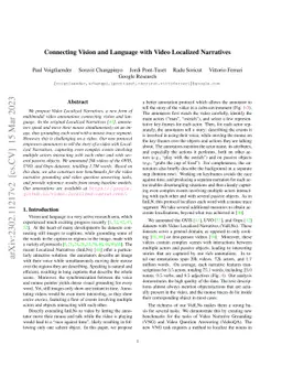 Connecting Vision and Language with Video Localized Narratives