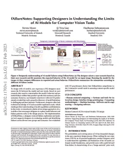fAIlureNotes: Supporting Designers in Understanding the Limits of AI
  Models for Computer Vision Tasks