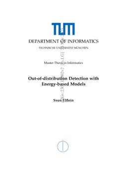 Master's Thesis: Out-of-distribution Detection with Energy-based Models