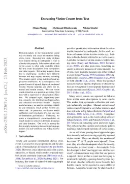 Extracting Victim Counts from Text