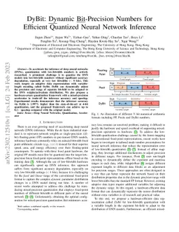 DyBit: Dynamic Bit-Precision Numbers for Efficient Quantized Neural
  Network Inference
