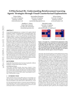 GANterfactual-RL: Understanding Reinforcement Learning Agents'
  Strategies through Visual Counterfactual Explanations