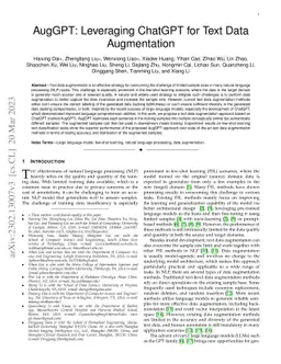 AugGPT: Leveraging ChatGPT for Text Data Augmentation