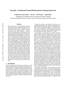 Q-Cogni: An Integrated Causal Reinforcement Learning Framework
