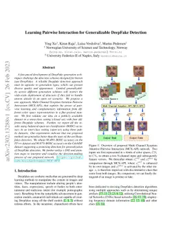 Learning Pairwise Interaction for Generalizable DeepFake Detection