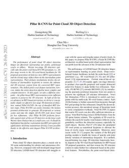 Pillar R-CNN for Point Cloud 3D Object Detection