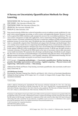 A Survey on Uncertainty Quantification Methods for Deep Learning