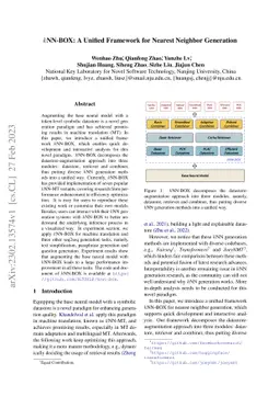 kNN-BOX: A Unified Framework for Nearest Neighbor Generation