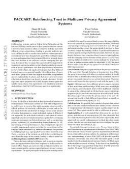 PACCART: Reinforcing Trust in Multiuser Privacy Agreement Systems