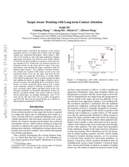 Target-Aware Tracking with Long-term Context Attention