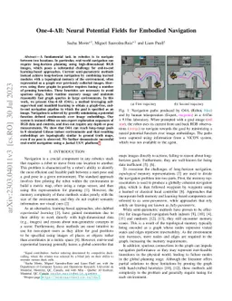 One-4-All: Neural Potential Fields for Embodied Navigation