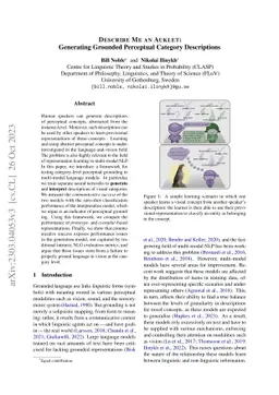 Describe me an Aucklet: Generating Grounded Perceptual Category
  Descriptions