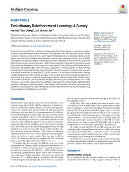 Evolutionary Reinforcement Learning: A Survey
