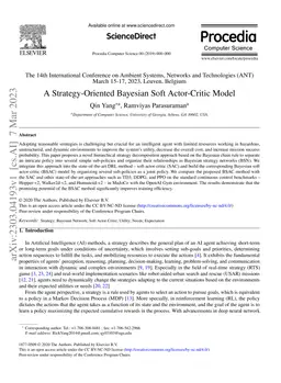 A Strategy-Oriented Bayesian Soft Actor-Critic Model