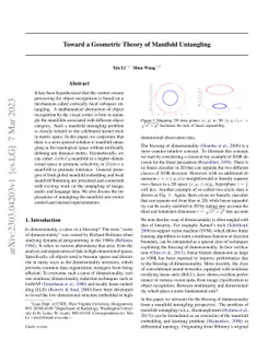 What is Memory? A Homological Perspective