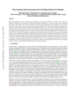 Does Synthetic Data Generation of LLMs Help Clinical Text Mining?