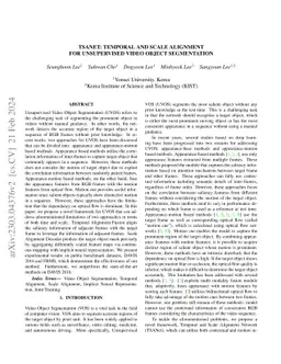 Tsanet: Temporal and Scale Alignment for Unsupervised Video Object
  Segmentation