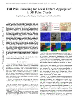 Full Point Encoding for Local Feature Aggregation in 3D Point Clouds