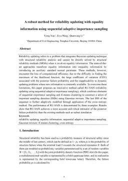 A robust method for reliability updating with equality information using
  sequential adaptive importance sampling