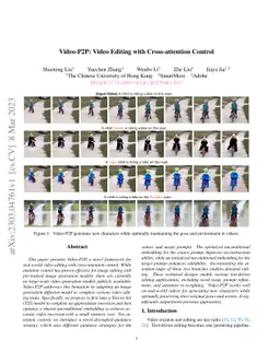 Video-P2P: Video Editing with Cross-attention Control