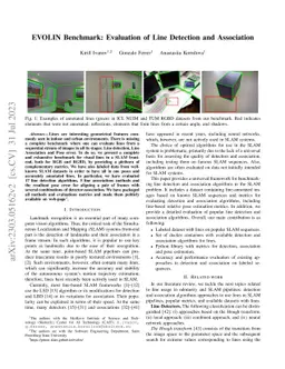 EVOLIN Benchmark: Evaluation of Line Detection and Association