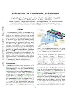 Rethinking Range View Representation for LiDAR Segmentation