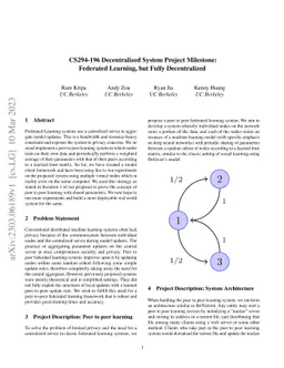 Papaya: Federated Learning, but Fully Decentralized