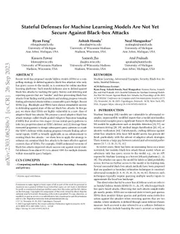 Stateful Defenses for Machine Learning Models Are Not Yet Secure Against
  Black-box Attacks