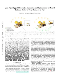Just Flip: Flipped Observation Generation and Optimization for Neural
  Radiance Fields to Cover Unobserved View