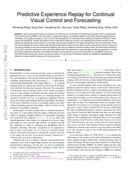 Continual Visual Reinforcement Learning with A Life-Long World Model