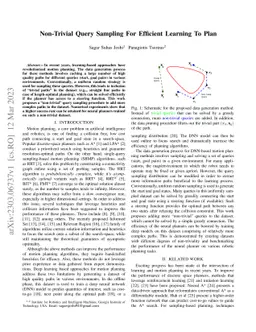 Non-Trivial Query Sampling For Efficient Learning To Plan