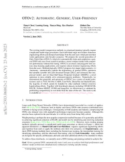 OTOV2: Automatic, Generic, User-Friendly