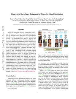 Progressive Open Space Expansion for Open-Set Model Attribution