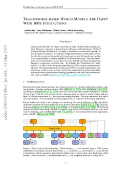 Transformer-based World Models Are Happy With 100k Interactions