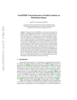 NeurEPDiff: Neural Operators to Predict Geodesics in Deformation Spaces