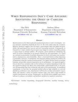 When Respondents Don't Care Anymore: Identifying the Onset of Careless Responding