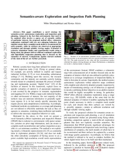 Semantics-aware Exploration and Inspection Path Planning