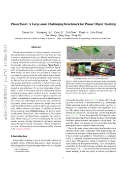PlanarTrack: A Large-scale Challenging Benchmark for Planar Object
  Tracking