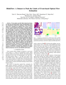 BlinkFlow: A Dataset to Push the Limits of Event-based Optical Flow
  Estimation