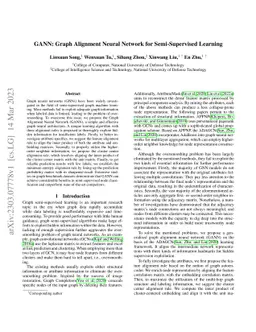 GANN: Graph Alignment Neural Network for Semi-Supervised Learning