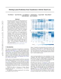 Eliciting Latent Predictions from Transformers with the Tuned Lens