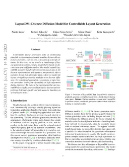 LayoutDM: Discrete Diffusion Model for Controllable Layout Generation
