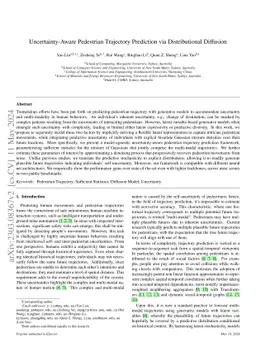 Uncertainty-Aware Pedestrian Trajectory Prediction via Distributional
  Diffusion