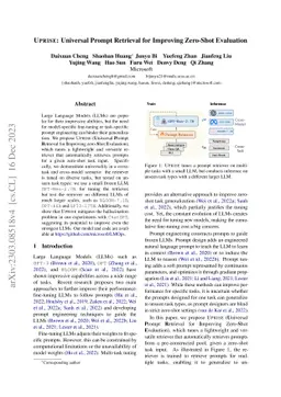 UPRISE: Universal Prompt Retrieval for Improving Zero-Shot Evaluation