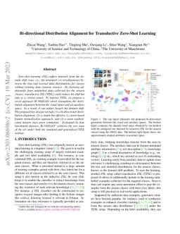 Bi-directional Distribution Alignment for Transductive Zero-Shot
  Learning