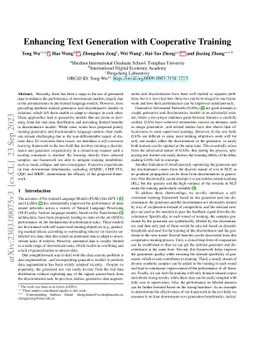 Enhancing Text Generation with Cooperative Training