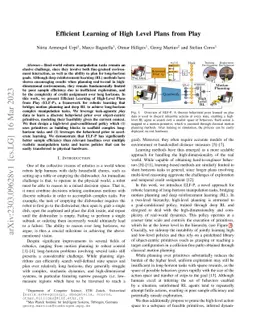 Efficient Learning of High Level Plans from Play