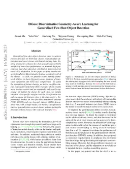 DiGeo: Discriminative Geometry-Aware Learning for Generalized Few-Shot
  Object Detection
