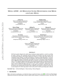 Mpox-AISM: AI-Mediated Super Monitoring for Mpox and Like-Mpox